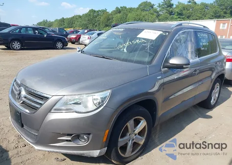 2010 Volkswagen Tiguan Wolfsburg Edition z USA, uszkodzony, nr VIN WVGBV7AX9AW531450